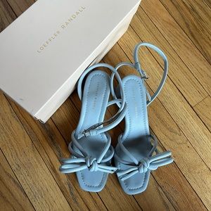 Loeffler Randall Mikel 2” Blue Block Heels